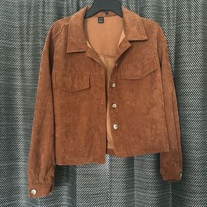 Corduroy Jacket - cropped